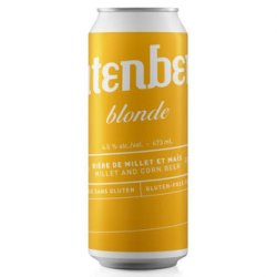 Glutenberg Gluten Free Blonde Ale 473ml - The Beer Cellar