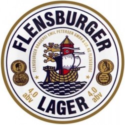 CROWLER - Flensburger - Lager - 4% (500ml) - Ghost Whale