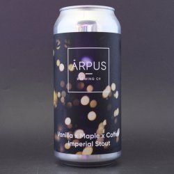 Arpus Brewing Co - Vanilla x Maple x Coffee Imperial Stout - 12% (440ml) - Ghost Whale