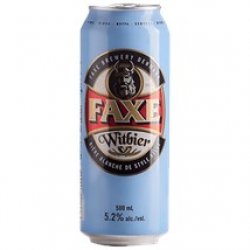 Faxe Witbier Lata 500ml - Clube do Malte