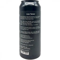 Baron Brewing Lion Tamer