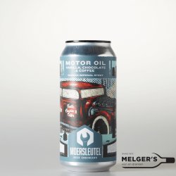 Moersleutel  Motor Oil Vanilla, Chocolate & Coffee Russian Imperial Stout 44cl Blik - Melgers