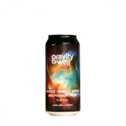 Gravity Well Brewing Co Apogee: Mango, Apple & Passion Fruit