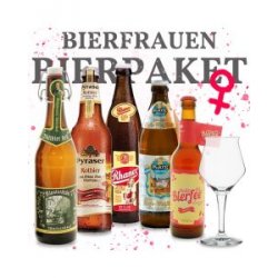 Bierfrauen Bierpaket - 5 Biere & Glas - Biershop Bayern