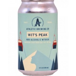 Athletic Brewing Company Wit’s Peak (Non-Alcoholic) - Half Time