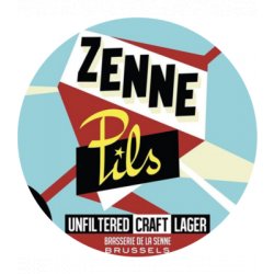 Brasserie De La Senne - Zenne Pils BIO - 20L Inox keg - Hopping Borders