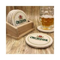 Privatbrauerei Oechsner Bieruntersetzer aus Naturstein - Biershop Bayern