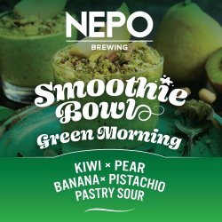 Nepomucen Smoothie Bowl Green Morning 500ml - Funky Fluid