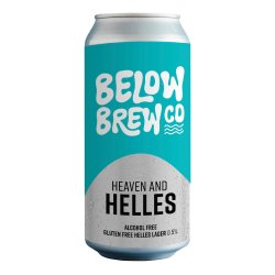 Below Brew Co Heaven & Helles - Low Alcohol Helles - Dry Drinker