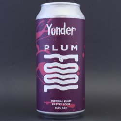 Yonder - Plum Fool - 9.5% (440ml) - Ghost Whale