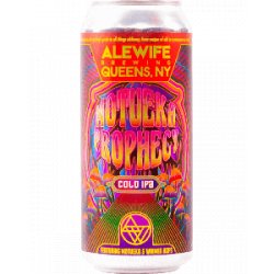 Alewife Brewing Motueka Prophecy - Half Time