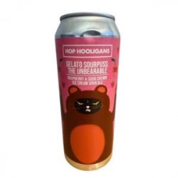 Hop Hooligans Brewery, Gelato Sourpuss The Unbearable  Raspberry & Sour Cherry Ice Cream Sour Ale – 0,5 l. – 6,0% - Best Of Beers