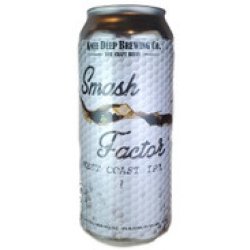 Knee Deep Smash Factor West Coast IPA 473mL ABV 6%  USA Craft Beer - Hopshop