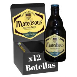 MAREDSOUS -TRIPLE - Belgian Triple 12x33cl - Buscador de Cervezas - Brewhouse