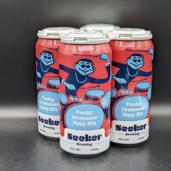 Seeker Funky Drummer Hazy IPA Can 4pk - Saccharomyces Beer Cafe