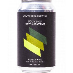 Threes Brewing Sound of Exclamation - Half Time