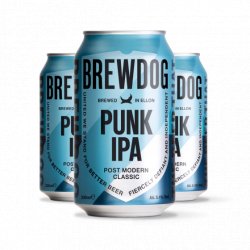 Brewdog Punk IPA - Bold, Hoppy, Tropical 5.4% 330ml x 4 - York Beer Shop