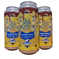 White dog - Banananananas - Little Beershop