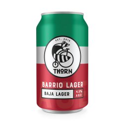 Thorn Barrio Lager 12oz can-6pk - Bine & Vine