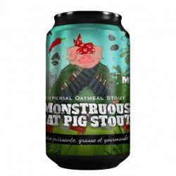 Piggy Brewing Monstruous Fat Pigg Oatmeal... - 33 cl - Drinks Explorer