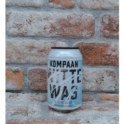 Kompaan Witte Was Witbier - 33 CL - House of Beers Uden