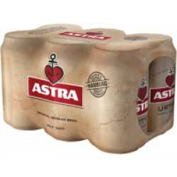 Astra German Pilsner 12oz 6pk Cn - Luekens Wine & Spirits