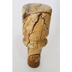 Mango de mármol color cafe - Beerland Store