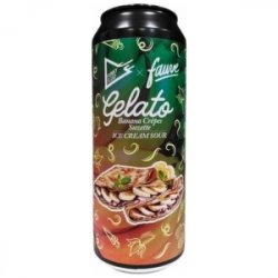 Funky Fluid Gelato: Banana Crepes Suzette Funky Fluid Gelato: Banana Crepes Suzette