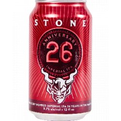 Stone Brewing Co. Stone 26th Anniversary Imperial IPA - Half Time