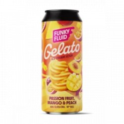 Funky Fluid Gelato: Passion Fruit, Mango & Peach