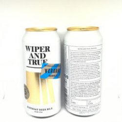 Wiper and True  Birthday Beer #6 - Bath Road Beers