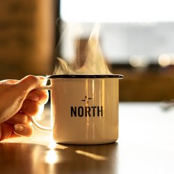 North Brewing North Enamel Mug - North Brewing