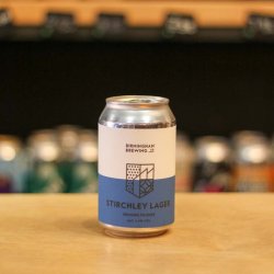 Birmingham Brewing Company Stirchley Lager Birmingham Brewing Company Stirchley Lager