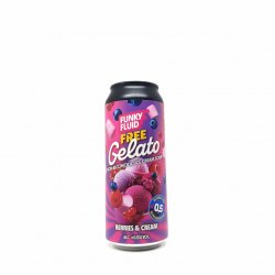 Funky Fluid Free Gelato: Berries & Cream