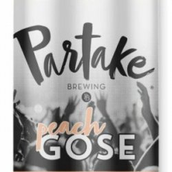 Partake Peach Gose Non-Alcoholic 12 pack12 oz cans - Beverages2u