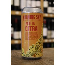 Burning Sky Brewery Petite Citra Burning Sky Brewery Petite Citra