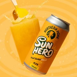 Northern Monk - Ice Cream Van Favourites: Sun Hero - 4.5% Fruit Sorbet Pale Ale - 440ml Can - The Triangle