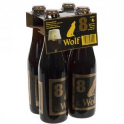 Wolf  Donker  8  33 cl  Clip 4 fl - Thysshop