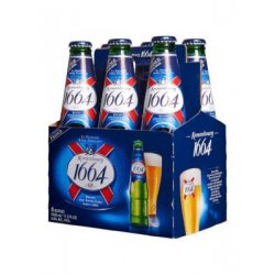 KRONENBOURG 1664 FRENCH LAGER 11oz 6PK BOTTLES - Schaefer’s