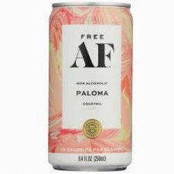 Free AF Paloma Non Alcoholic 4 pack6.8 oz cans - Beverages2u