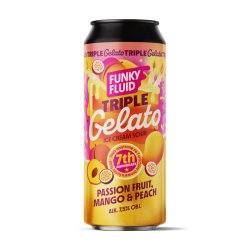 Funky Fluid Free Gelato: Passionfruit, Mango & Peach