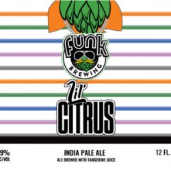 Funk Lil’ Citrus IPA 2412 oz cans - Beverages2u