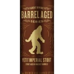 Great Divide Barrel Aged Yeti Imperial Stout 16 oz can - Beverages2u