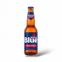 LABATT Blue – Non-Alcoholic Pilsner-Style Brew – 12oz Bottle - Proofnomore