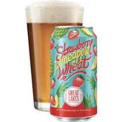 Great Lakes Strawberry Pineapple Wheat 6 pack12 oz cans - Beverages2u