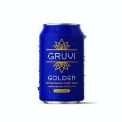 Gruvi Non-Alcoholic Golden Lager 2412 oz cans - Beverages2u