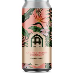 Vault City Lychee Berry Coconut Sour   - Quality Drops Craft Beer