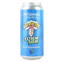 Artisanal Brew Works Warheads Blue Raspberry Sour Ale - CraftShack