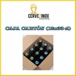 Caja cartón (12x33 cl) - Cervezinox