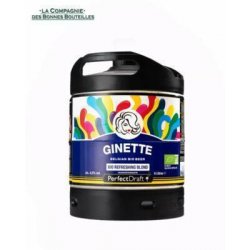 Mini fut Ginette Refreshing Blonde Bio 6L - La Compagnie des Bonnes Bouteilles